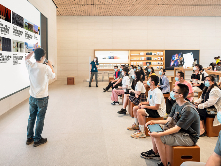 Today at Apple创想营北京项目顺利收官，学员创造更大价值展示各自潜力